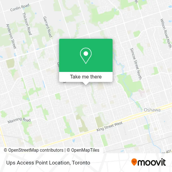 Ups Access Point Location plan