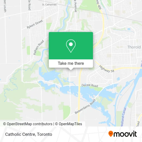 Catholic Centre map