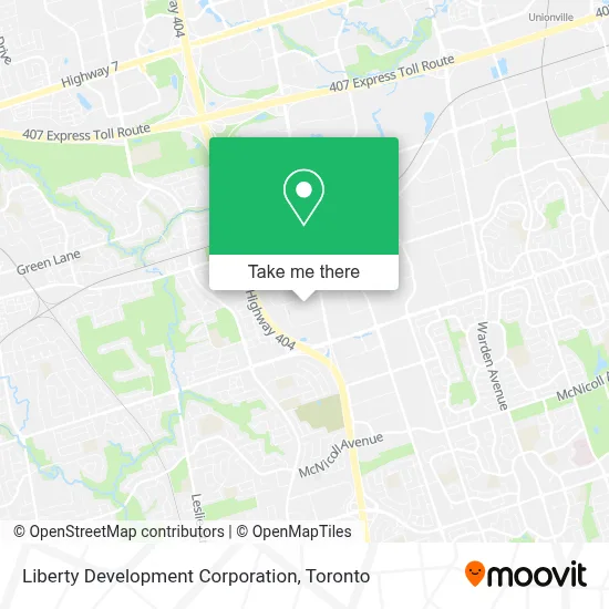 Liberty Development Corporation map