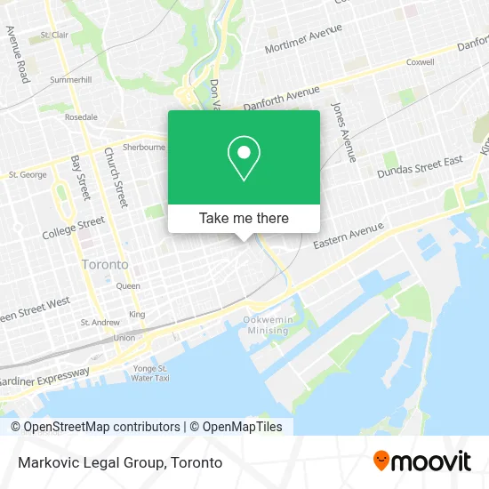 Markovic Legal Group map