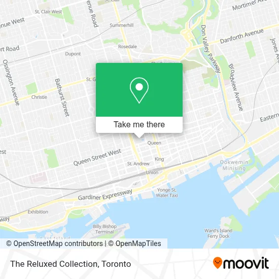 The Reluxed Collection map