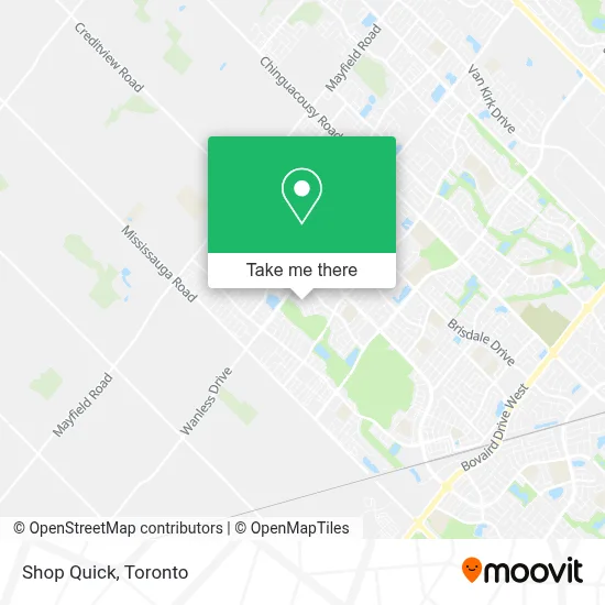 Shop Quick map