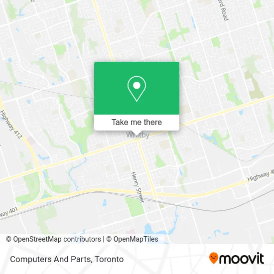 Computers And Parts map