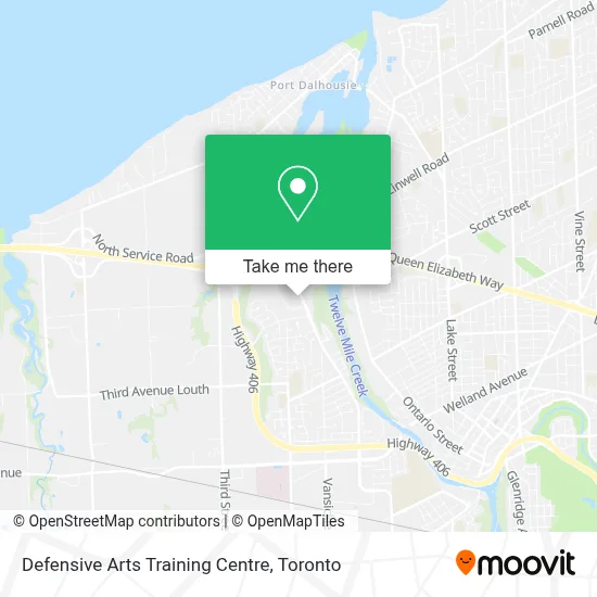 Defensive Arts Training Centre map