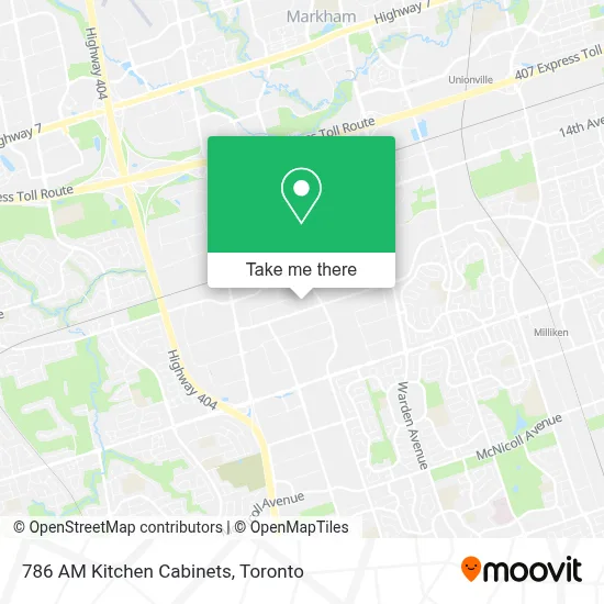 786 AM Kitchen Cabinets map
