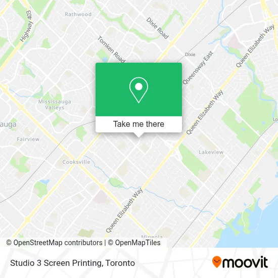 Studio 3 Screen Printing map