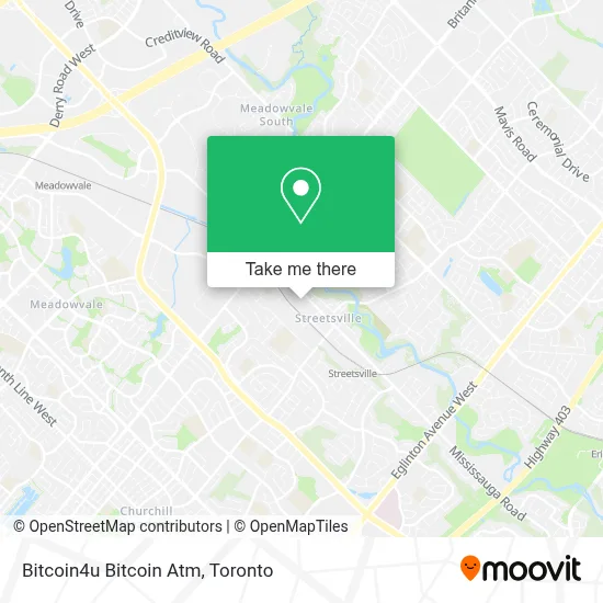 Bitcoin4u Bitcoin Atm map