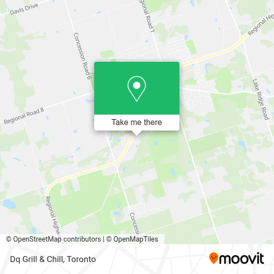 Dq Grill & Chill map