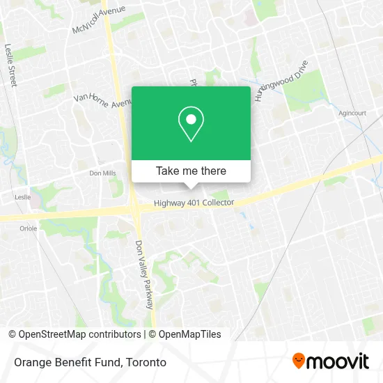 Orange Benefit Fund map