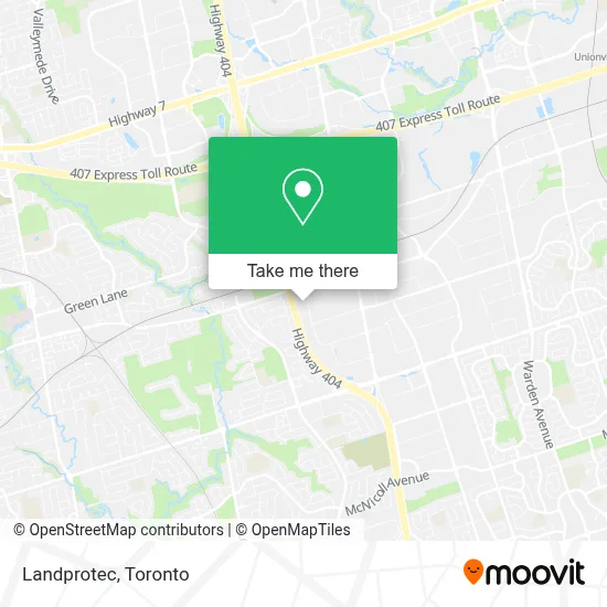 Landprotec map