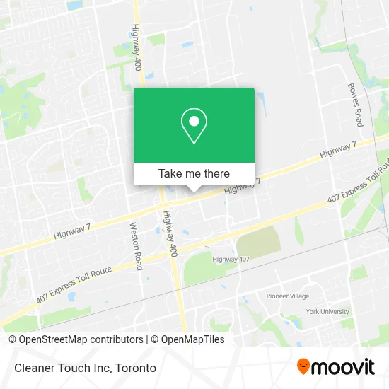 Cleaner Touch Inc map