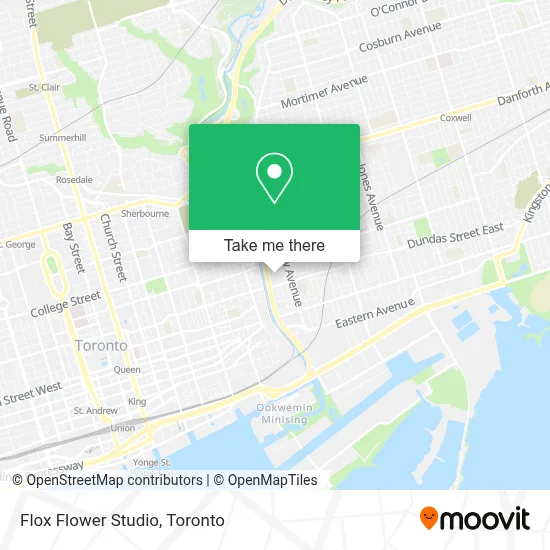 Flox Flower Studio map