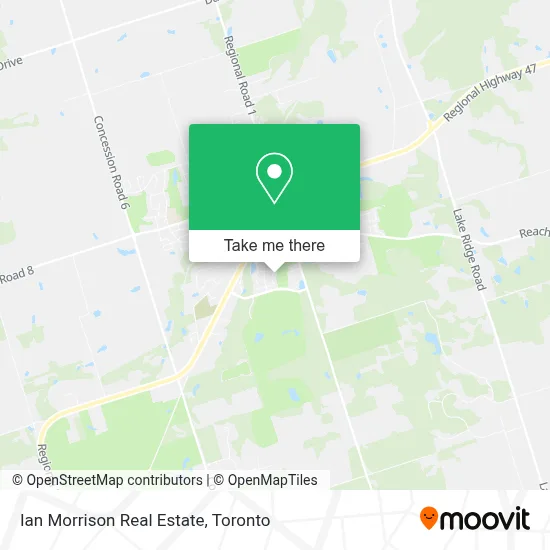 Ian Morrison Real Estate map