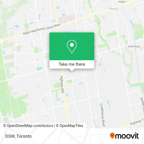 Dsw map