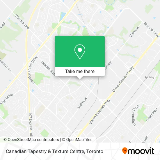 Canadian Tapestry & Texture Centre map
