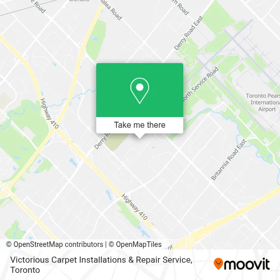 Victorious Carpet Installations & Repair Service map