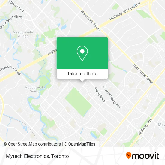 Mytech Electronics map