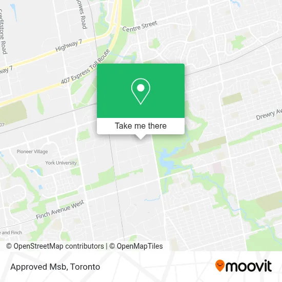 Approved Msb map