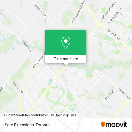 Sare Extensions map