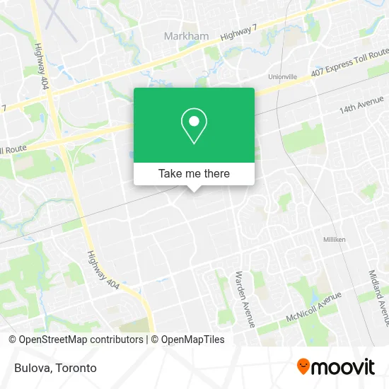 Bulova map