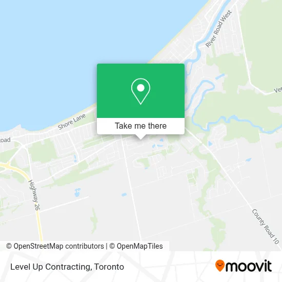 Level Up Contracting map