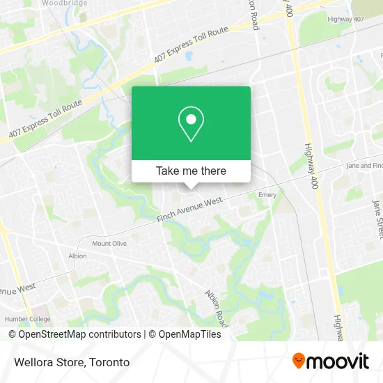 Wellora Store map
