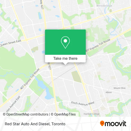 Red Star Auto And Diesel map