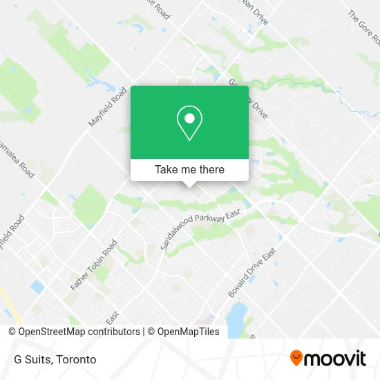 G Suits map
