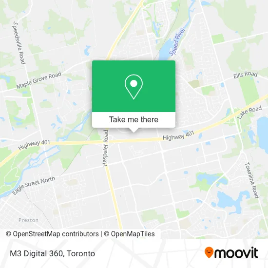 M3 Digital 360 map