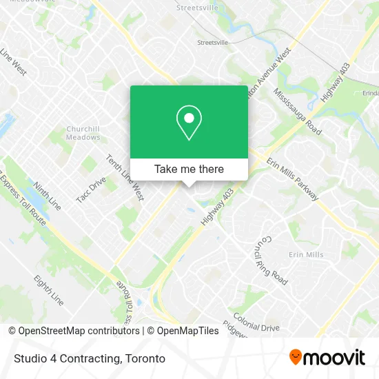 Studio 4 Contracting map
