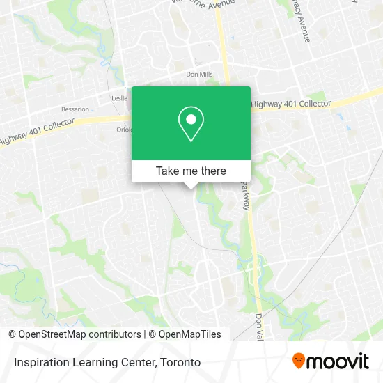 Inspiration Learning Center map