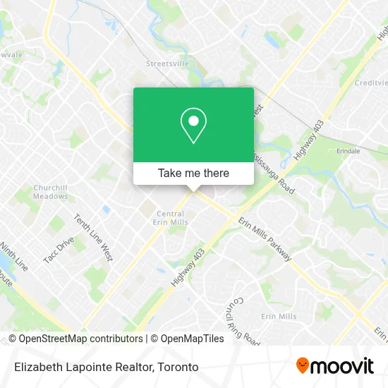 Elizabeth Lapointe Realtor map