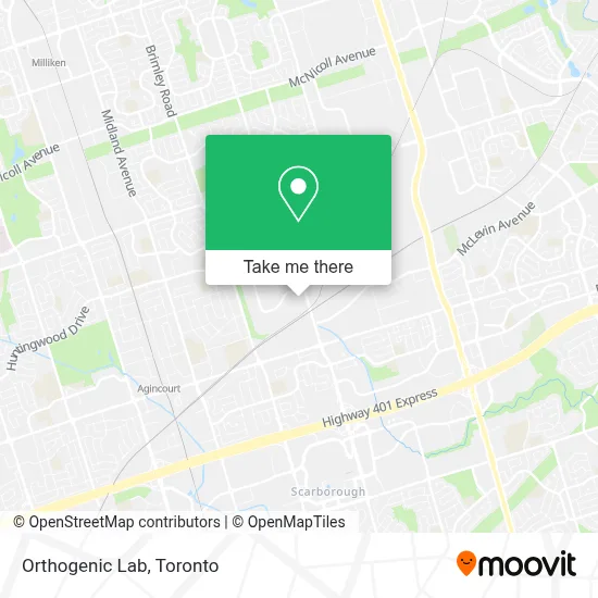 Orthogenic Lab map