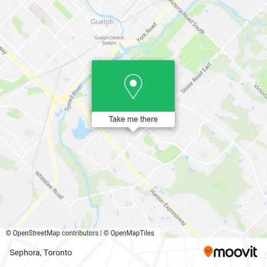 Sephora map