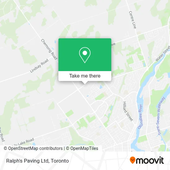 Ralph's Paving Ltd plan