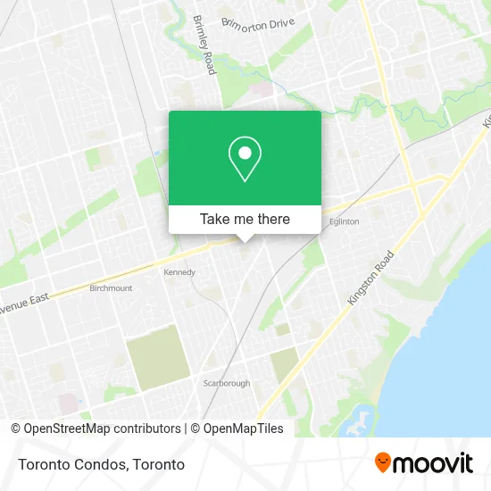 Toronto Condos map