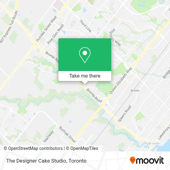 The Designer Cake Studio map