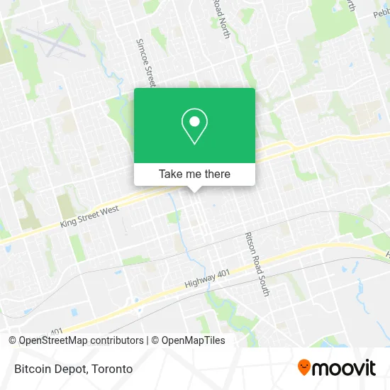 Bitcoin Depot map