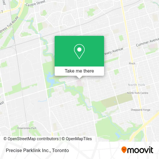 Precise Parklink Inc. map
