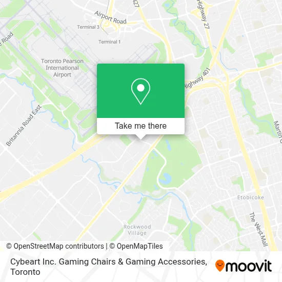 Cybeart Inc. Gaming Chairs & Gaming Accessories map