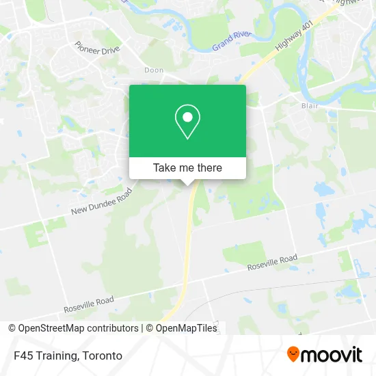 F45 Training map