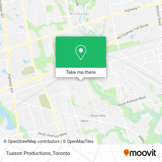 Tuason Productions map