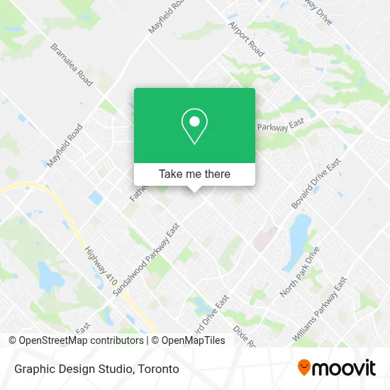 Graphic Design Studio map