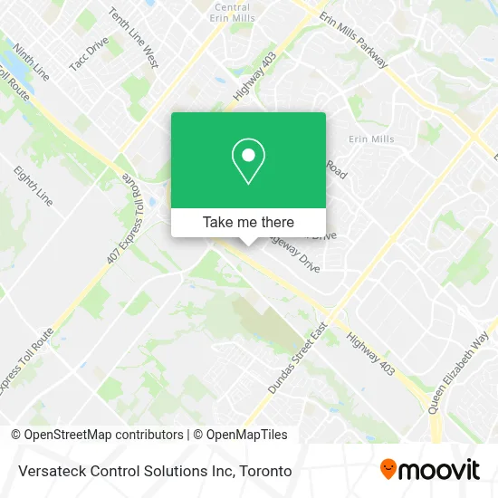 Versateck Control Solutions Inc map