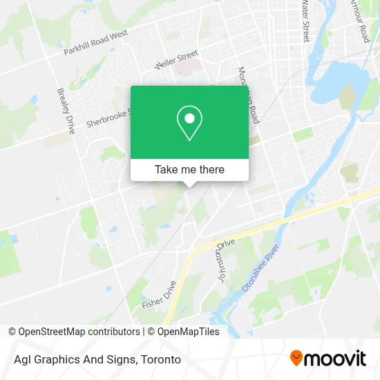 Agl Graphics And Signs map