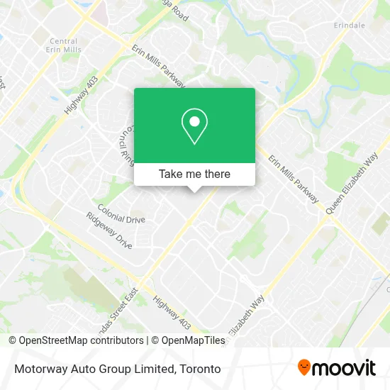 Motorway Auto Group Limited map