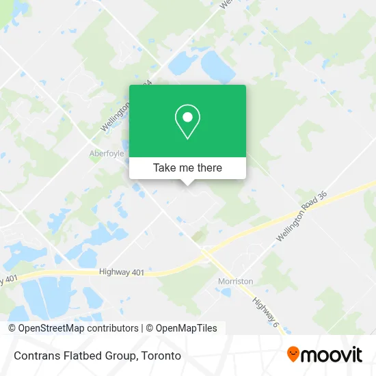 Contrans Flatbed Group map