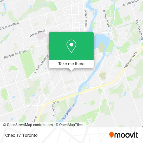 Chex Tv map