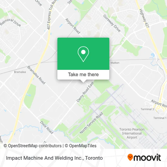Impact Machine And Welding Inc. map