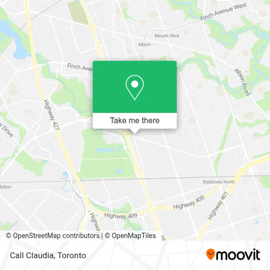 Call Claudia map